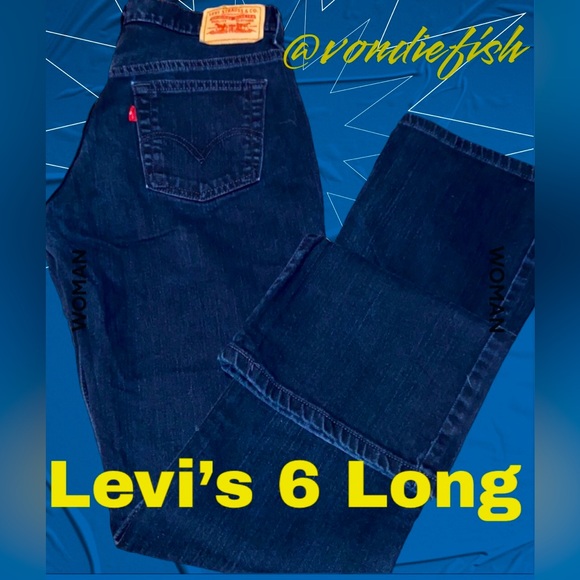 ⭐️Host Pick⭐️ Levi’s 6 Long - Picture 1 of 3